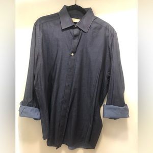 Michael Kors Button Down Shirt, Size L
